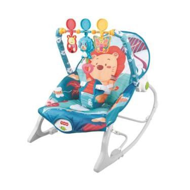 Imagem de Cadeira de Descanso para Bebê Zippy com Vibração e Brinquedos, Leão