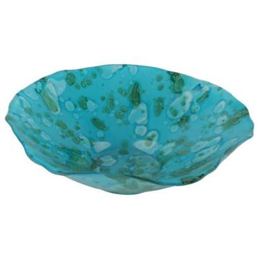 Imagem de Centro de mesa Deep Sea 20x18x5,5cm cor azul -L Hermitage - L'Hermitag