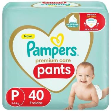 Imagem de Fralda Pampers Premium Care Pants Tamanho P 40 Unidades