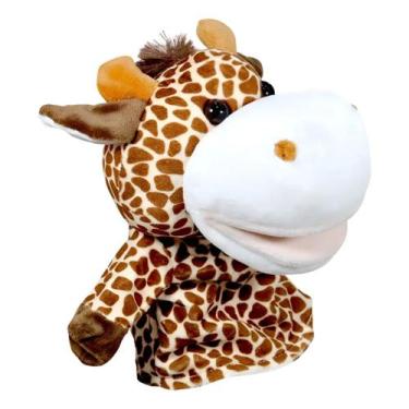 Imagem de Fantoche De Mão Bichinhos Da Selva Pelúcia 25cm - Caa - - CAATOYS
