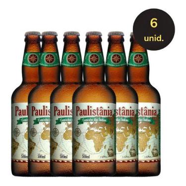 Imagem de Cerveja Paulistânia Caminho Das Índias - Pack 06 Und 600ml - PAULISTAN