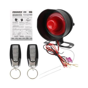 Imagem de Sistema De Alarme Antifurto Para Motocicleta 12V Com Controle Remoto P