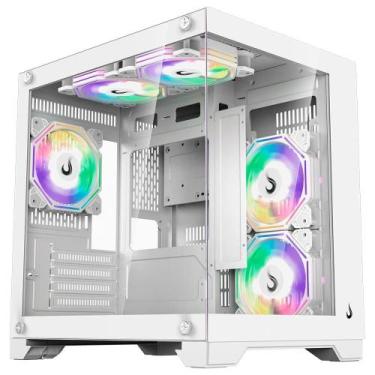 Imagem de Gabinete Rise Mode Galaxy Glass Mini Matx Mini Tower Vidro Temperado U