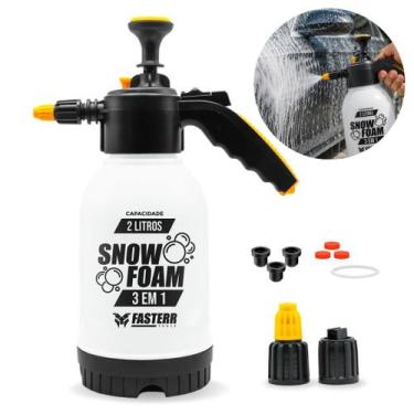 Imagem de Pulverizador Snow Foam Manual e Híbrido 3 Em 1 Espuma 2 Litros FST089 