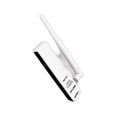 Imagem de Adaptador USB Wireless TL-WN722N Velocidade Até 150Mbps Antena Destacável 4dBi TP-Link
