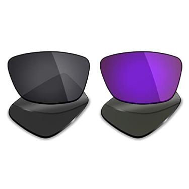 Imagem de 2 pares de lentes polarizadas de substituição para óculos de sol Oakley Conductor 6 – Opções