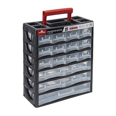 Imagem de Worker Organizador Plástico 17 Gavetas 31,5X14X38,5Cm