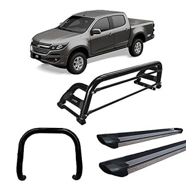 Imagem de Kit Quebra Mato +Estribo Pers +Santo Anto H2 S10 12/20 Preto