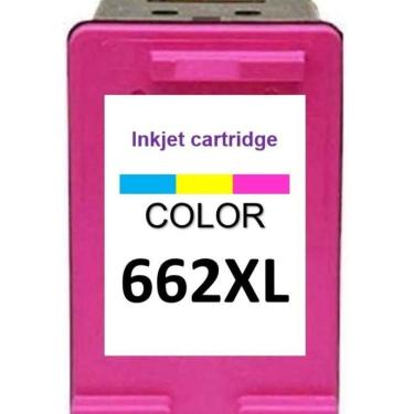 Imagem de Cartucho 662 662Xl Compatível 2515 2516 3515 3516 - Coorido