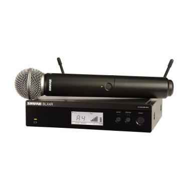 Imagem de Microfone Shure Blx24Rbr/Sm58-M15 S/Fio Sm58 Para Vocais