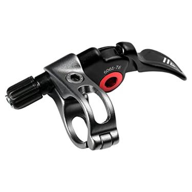 Imagem de de controle remoto - de de montanha 22, braçadeira de guidão de espigão de liga de alumínio leve shifter