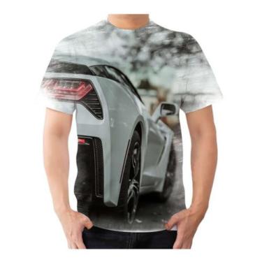 Imagem de Camisa Camiseta Carro Luxo Corvette Personalizada - Estilo Kraken