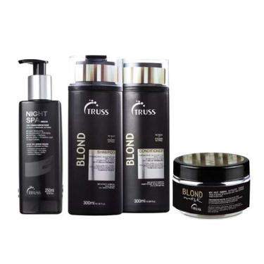 Imagem de Truss Blond Sh 300ml + Cd 300ml + Mask 180g + Night Spa
