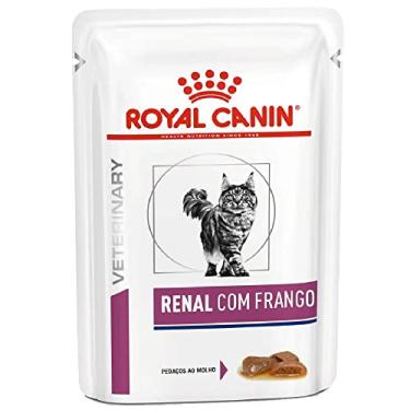 Imagem de Royal Canin Sachê Feline Veterinary Diet Renal para Gatos Adultos-85g