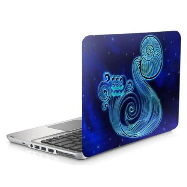 Imagem de Skin Adesivo Protetor Para Notebook 15" Aquário Signo D1 - Skin Zabom