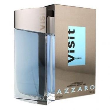 Imagem de Perfume Visit for Men Àzzaro Eau de Toilette 100 ml Masculino + 1 Amostra de Fragrância