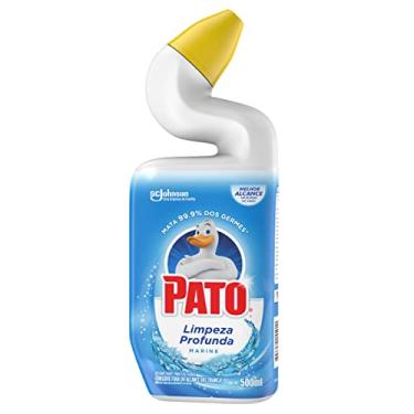 Imagem de Pato Limpador Sanitário, Marine, Limpeza Pesada, Banheiro e Vaso Sanitário, 500ml
