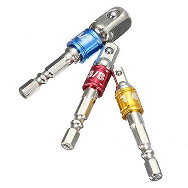 Imagem de Tingpai 3 Pçs/set Hex Adaptador de Soquete Drive Driver de Impacto Elétrico 3 Tamanho
