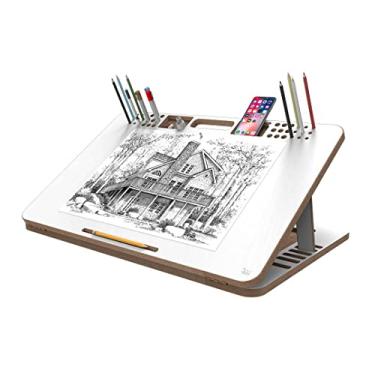 Imagem de Suporte Notebook Prancheta de Desnho e Suporte Leitura (A3, Branco)
