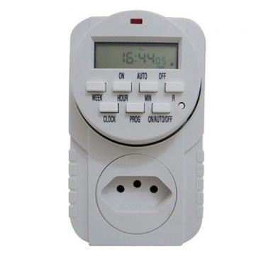 Imagem de Temporizador Timer Digital De Tomada Bivolt 110/220v Dni6610