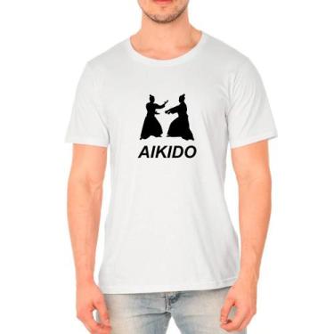 Imagem de Camiseta Masculina Básica Algodão Aikido Leve Macio Casual - Ragor