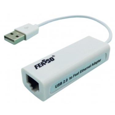 Imagem de Conversor USB P/ RJ45 10/100 FEASSO FUR-02