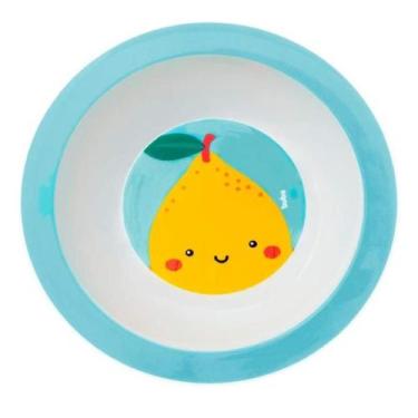 Imagem de Prato Infantil Divertido Para Bebe E Crianca Bowl Plastico Limão - Bub