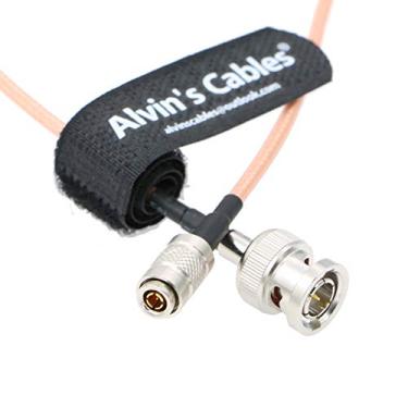 Imagem de Alvin's Cables DIN 1.0 2.3 Mini BNC para BNC macho HD SDI 6G cabo de proteção dupla para Blackmagic HyperDeck Shuttle mais fácil de conectar e desconectar, 30cm