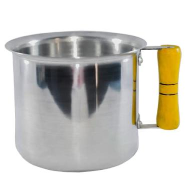 Imagem de Canecao Extra N 18 Leiteira Fervedor Em Aluminio E Cabo De Madeira 4 Litros