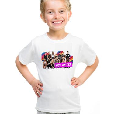 Imagem de Camiseta now united banda camisa infantil adulta teen pop