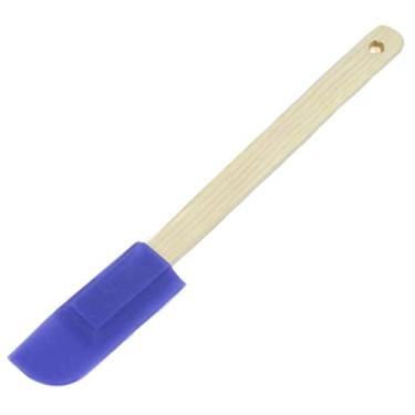Imagem de Chef Craft 21374 Espátula pequena de silicone – madeira, 24 cm, a cor pode variar