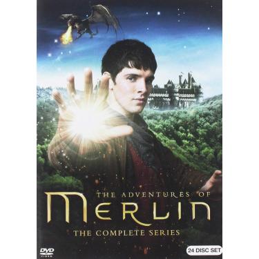 Imagem de Merlin Complete Series Gift Set (repackage/DVD)