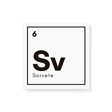 Imagem de Arte Maníacos Quadro Decorativo em Tela Canvas Sorvete Elemento - 50x50cm