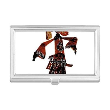 Imagem de China Shadow Play Carteira porta-cartões de visita de ópera chinesa