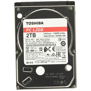 Imagem de Toshiba L200 Mobile 2,5 polegadas 2 TB SATA HDD "volume" (HDWL120UZSVA)