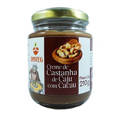 Imagem de Creme de Castanha de Caju com Cacau 210g Onveg