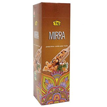 Imagem de INCENSO TAJ MIRRA - BOX COM 25 CARTUCHOS