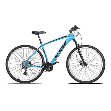 Imagem de Bicicleta Aro 29 KSW XLT Altus 24v e Trava,19,Azul Preto