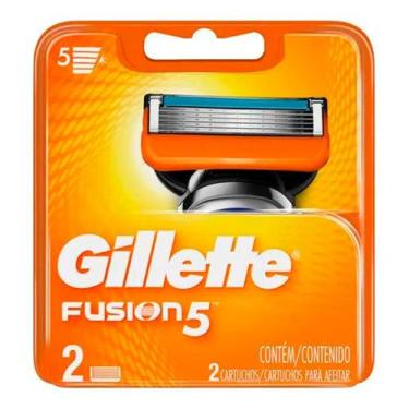 Imagem de Carga Barbear Gillette Fusion5 Com 2 Unidades