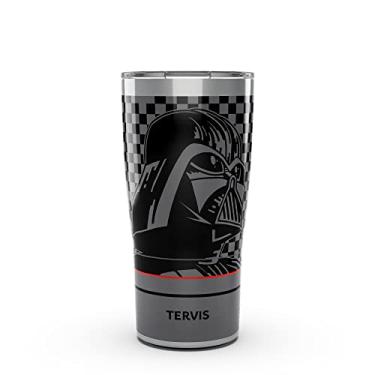 Imagem de Tervis Copo de viagem Traveler Star Wars The Dark Side com isolamento triplo mantém as bebidas frias e quentes, 590 ml, aço inoxidável