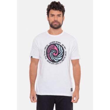 Imagem de Camiseta Hd Spiral Wave Branca