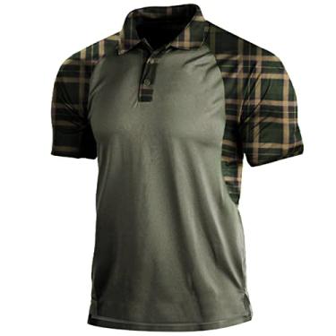 Imagem de Papel de transferência de calor para camisetas masculinas moda casual conforto macio solto esportes ao ar livre masculino manga longa corrida, Verde militar, 3G