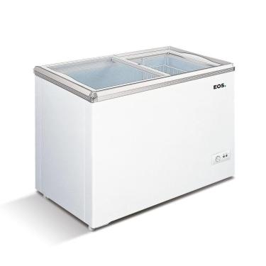 Imagem de Freezer Expositor Horizontal EOS 120 Litros Eco Gelo com Tampa de Vidro EEH120XX 110V