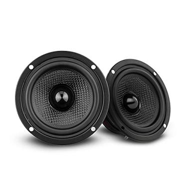 Imagem de DS18 ZXI-354 9,5 cm de alcance completo para alto-falantes de áudio automotivo com cone Kevlar 120 watts 4 Ohm buzina Woofer - Par de 3,5 alto-falantes (2 alto-falantes)