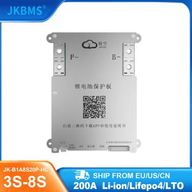 Imagem de Jk-smart bms 4S 5S 6s 7s 8s 12v e bateria 24v com resistência ativa 1a  à venda