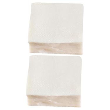 Imagem de Toyvian 2 Unidades Bloco de tofu simulado acessórios para cozinha acessorios para cozinha adereços de comida artificial conjunto infantil brinquedo enfeite comprar adereços de tofu gosto