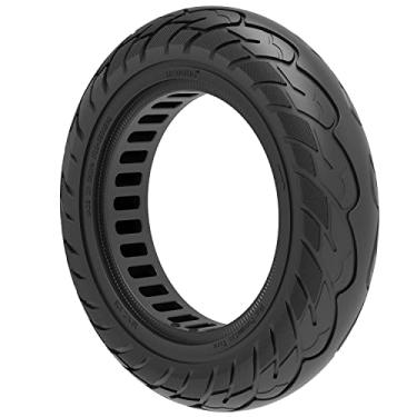 Imagem de BAIBIKING 1 peça de pneus sólidos de borracha 10 x 2,125 para Xiaomi M365 e Gotrax G4 rodas de substituição de pneus dianteiros ou traseiros favo de mel