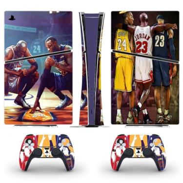 Imagem de PEYANZ Película de vinil compatível com PS5 Slim (edição digital) | Impressão HD, resistente a arranhões, aplicação sem bolhas