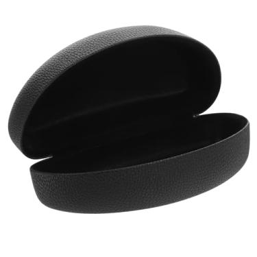 Imagem de Estojo de óculos de sol, estojo organizador de óculos de sol da moda para óculos de sol couro/1835 (Color : Black, Size : 16.50X7.50X7.50CM)