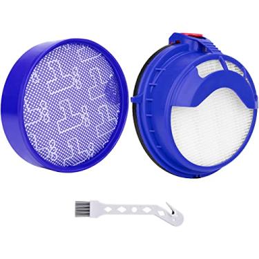 Imagem de Artraise Kits de substituição de filtro para esfera de vácuo Dyson DC25, inclui filtros HEPA pré-motor e pós-motor laváveis, serve para todos os modelos DC25 - Compare com as peças # 919171-02 e